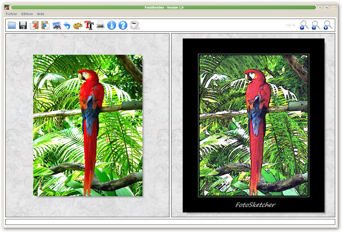 FotoSketcher