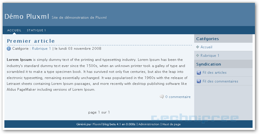 Pluxml